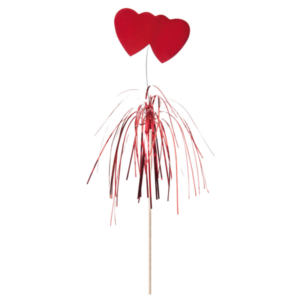ADORNO HELADO CORAZÓN SURTIDO 15CM 100U