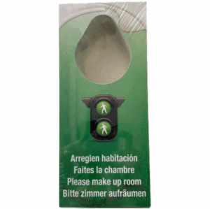 CARTEL NO MOLESTAR PVC 100U