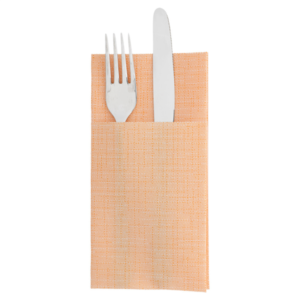 SERV. 40X40 AIRLAID MANDARINA GP CANGURO DRY COTTON 700U