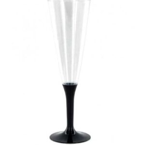 COPA CHAMPAGNE PLÁSTICO ALTA 10U
