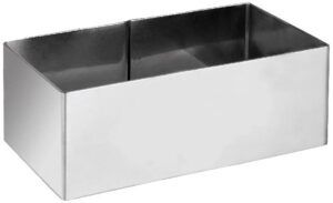 ARO RECTANGULAR COCINA INOX 12X6X4,5CM