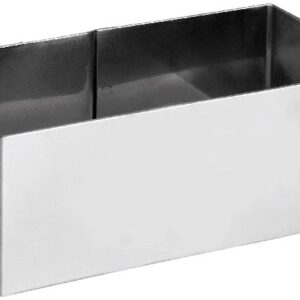ARO RECTANGULAR COCINA INOX 12X6X4,5CM