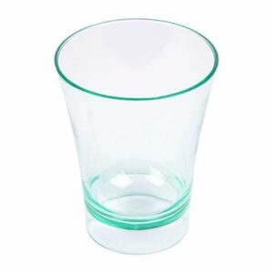 RECIPIENTE APERITIVO VASO PS VERDE 60ML 12U