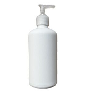JABONERA PET C/PULSADOR BLANCA 500ML