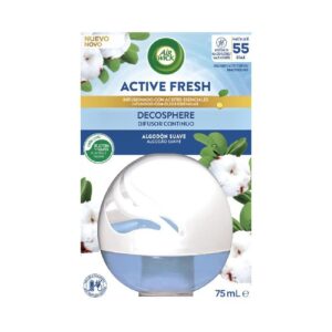AMBIENTADOR AIRWICK DECOSPHERE ALGODÓN