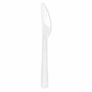 CUCHILLO PS REUTILIZABLE TRANSP. 50U