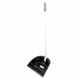 RECOGEDOR PLÁSTICO C/MANGO PAMEX NEGRO