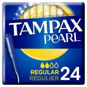 TAMPÓN TAMPAX COMPAK PEARL REGULAR 24U